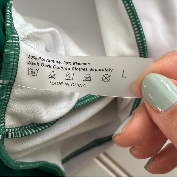 Swim top tankini Size L NWOT - Picture 5 of 8